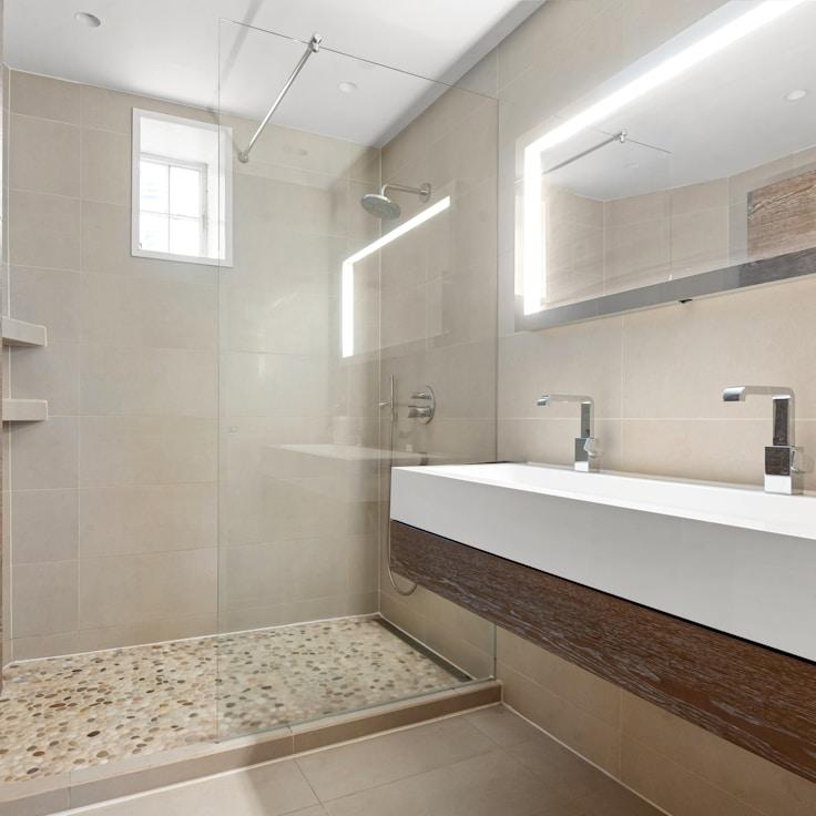 Luxurious bathroom upgrade